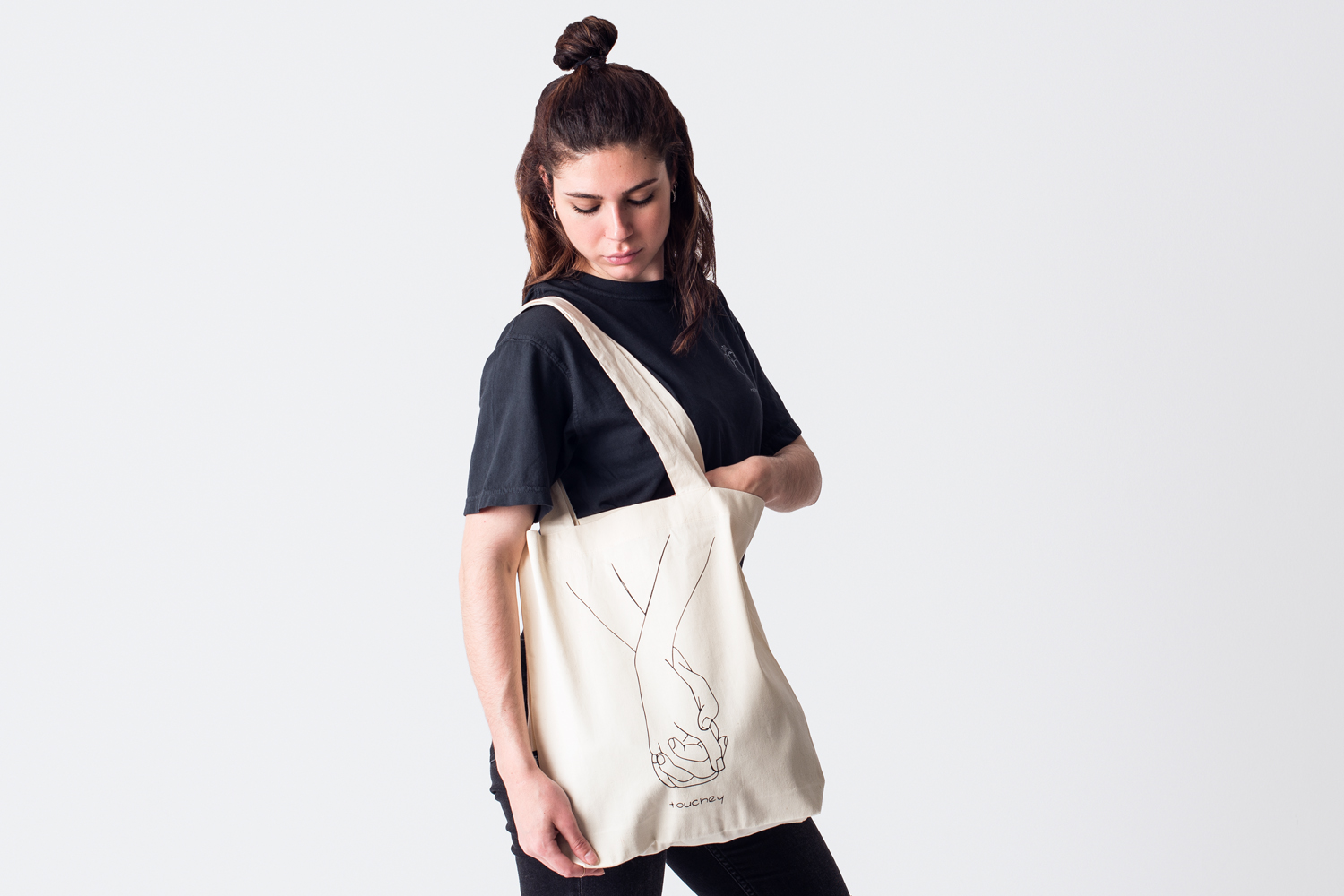 Image of tote bag - touchey