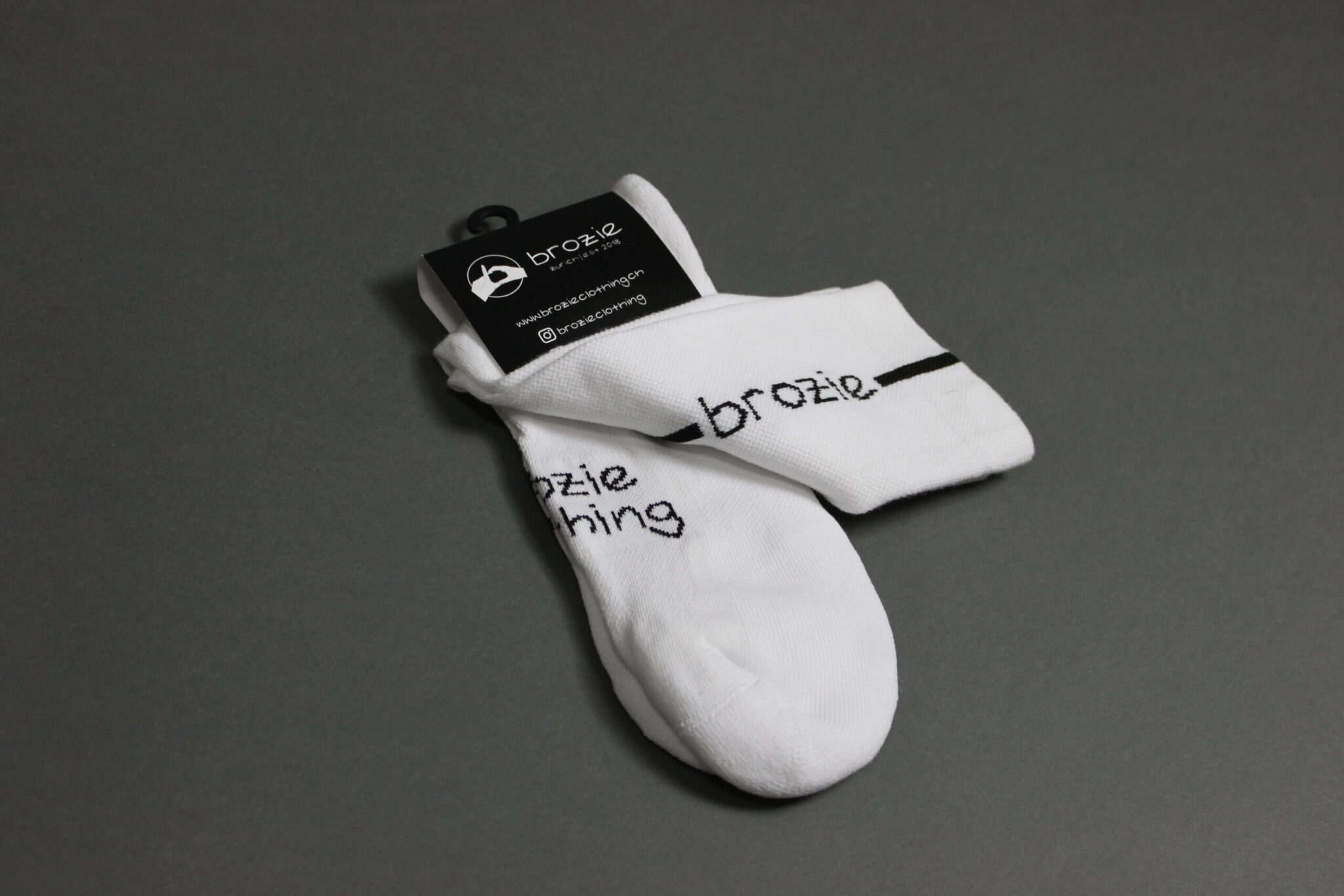 Image of love brozie socks - Soft White - Unisex - L, EUR 41 - 45