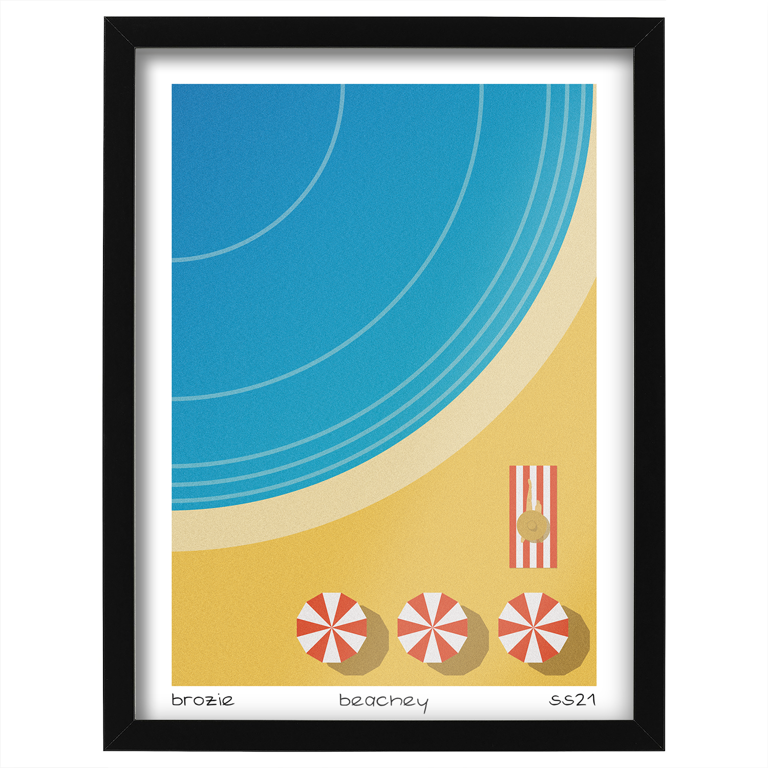 Image of art poster beachey